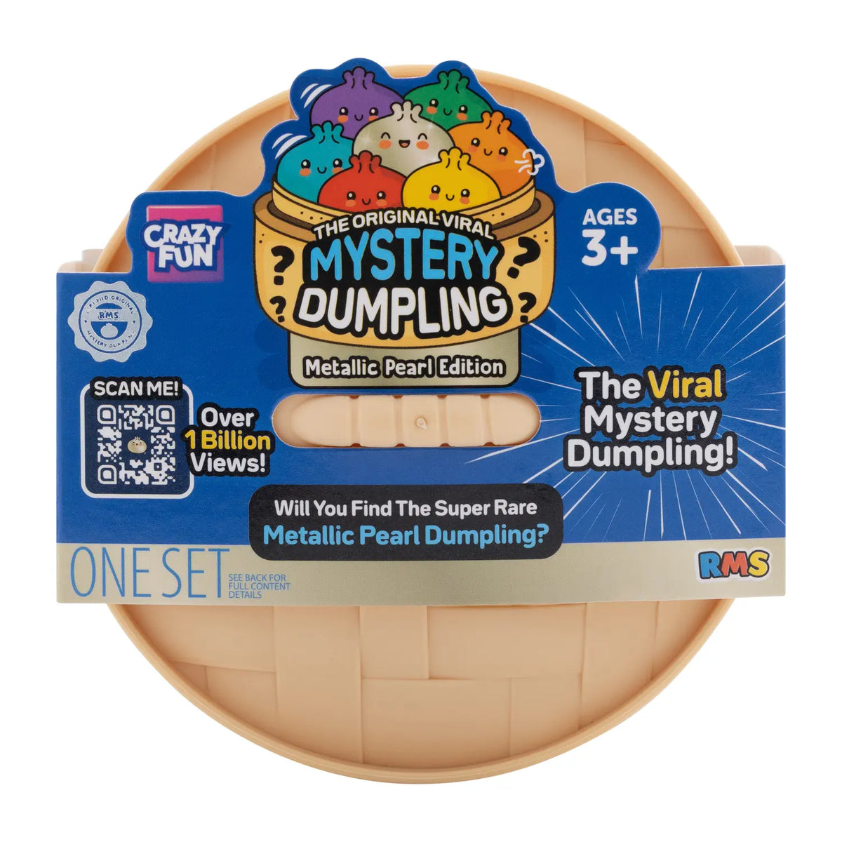 Crazy Fun Mystery Dumpling Metallic Pearl Edition Set (Styles May Vary)