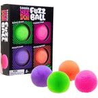 Schylling Teenie NeeDoh Fuzz Balls - 4 Pack