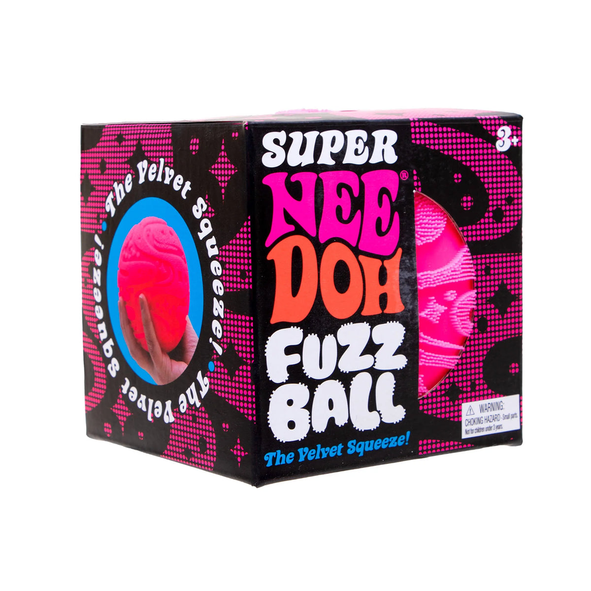 Super NeeDoh Fuzz Ball (Styles May Vary)