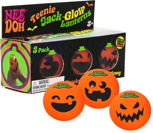 Schylling NeeDoh Needohween Teenie Jack Glow Lantern