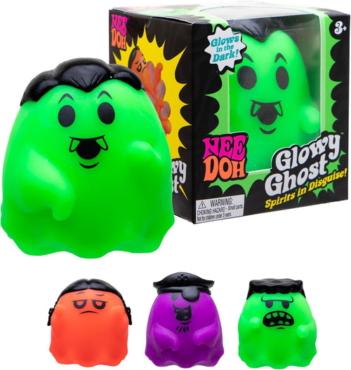 Schylling NeeDoh Glowy Ghost (NeeDohween edition
