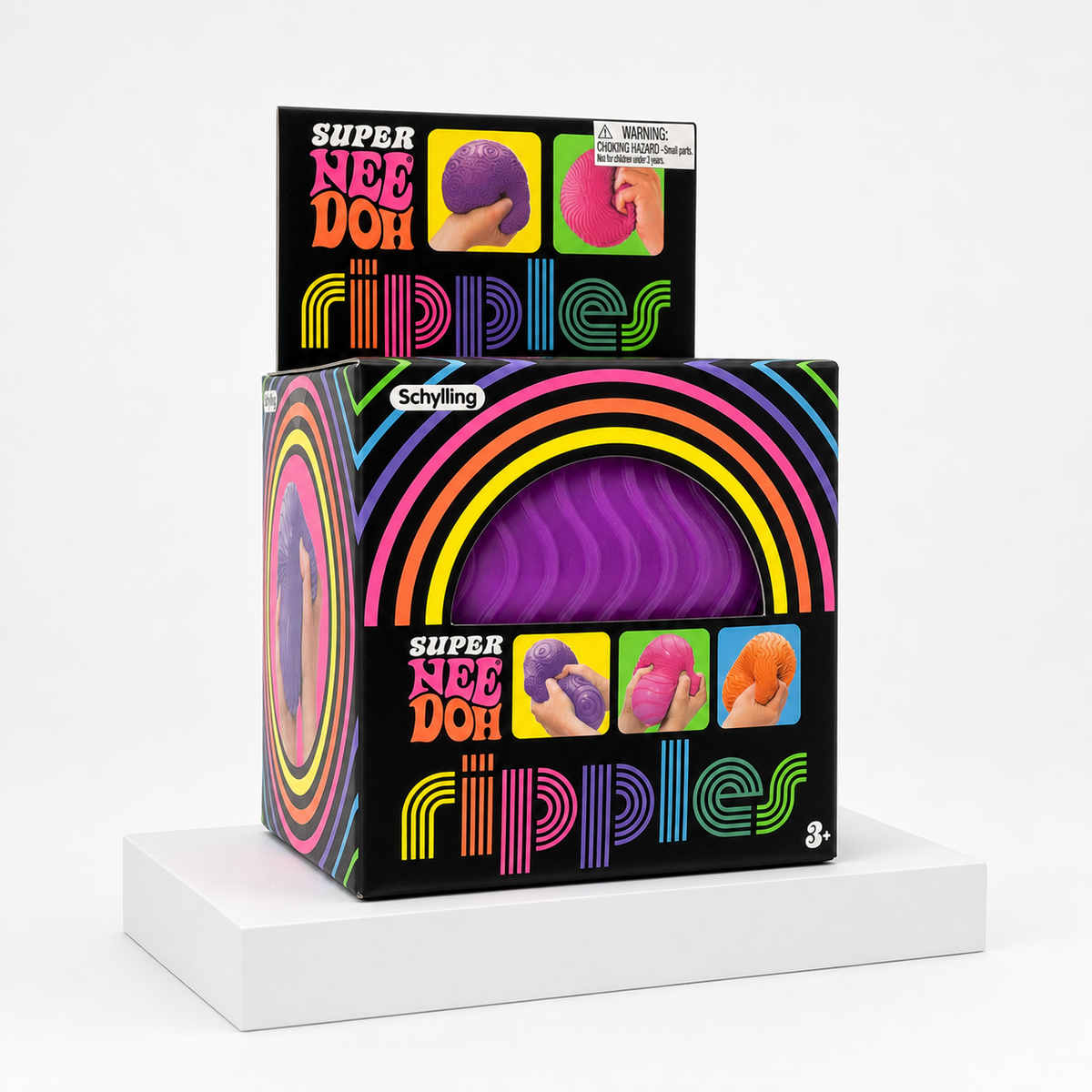 Super NeeDoh Ripples Squishy (Styles May Vary)