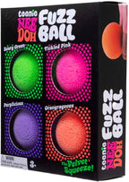 Schylling Teenie NeeDoh Fuzz Balls - 4 Pack