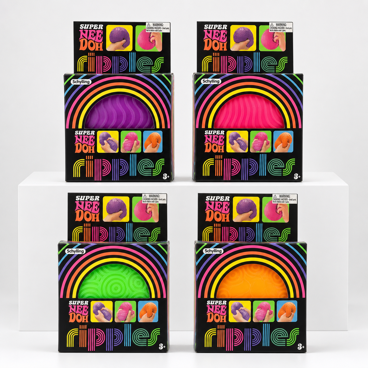 Super NeeDoh Ripples Squishy (Styles May Vary)