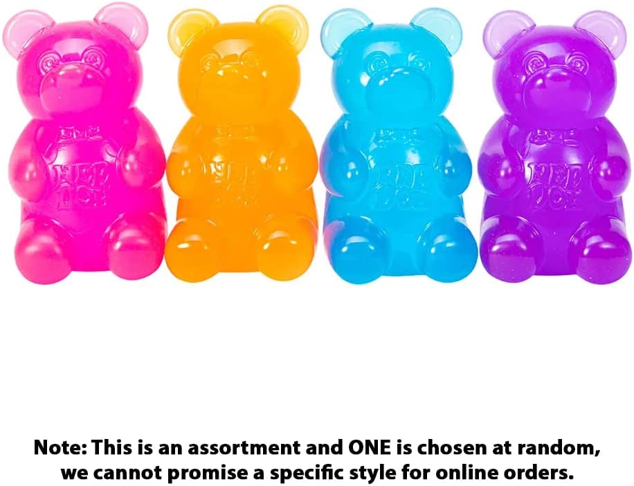 NeeDoh Gummy Bear Squishy (Styles May Vary)