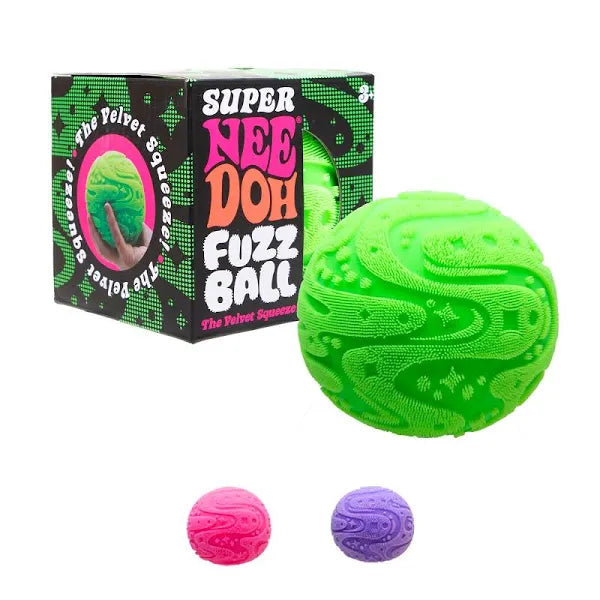 Super NeeDoh Fuzz Ball (Styles May Vary)