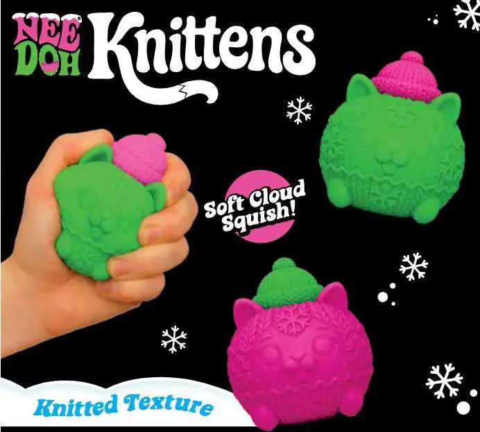 Needoh SQUISHMAS KNITTENS 2026- (Styles May Vary)