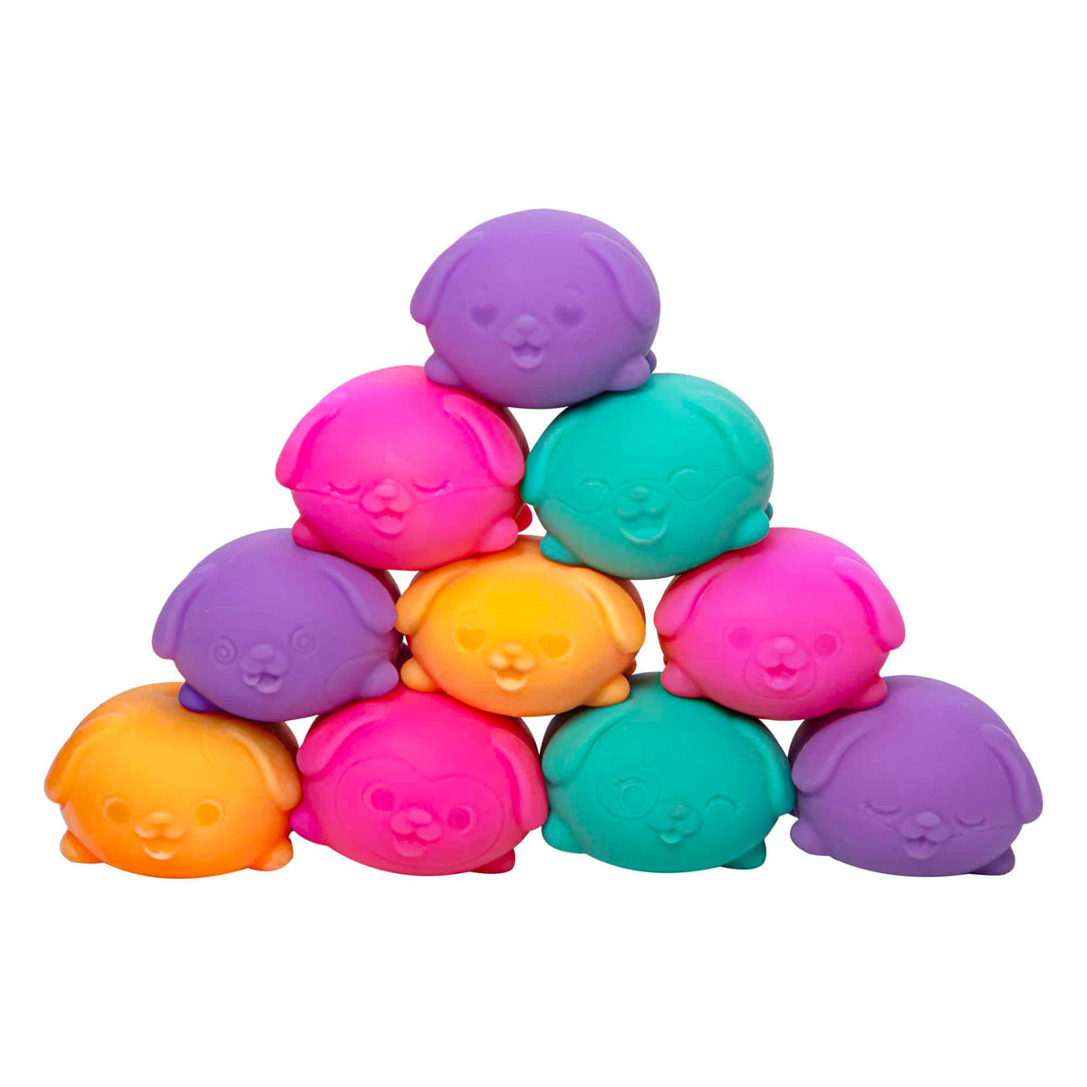 Schylling NeeDoh Teenie Funky Pups 3-Pack