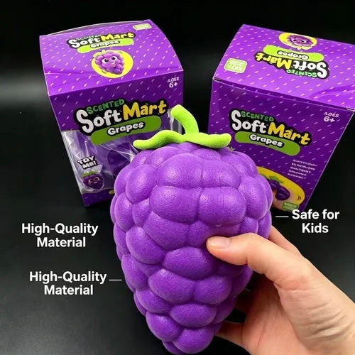 SoftMart Grape Squishy, Scented