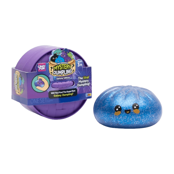 Crazy Fun Mystery Dumpling Squishy, Galaxy Edition (Styles May Vary)