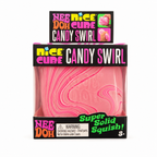 NeeDoh Nice Cube Squishy, Candy Swirl (Styles May Vary)