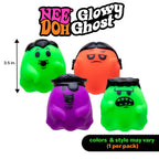 NeeDoh Glowy Ghost Squishy, NeeDohween Edition (Styles May Vary)