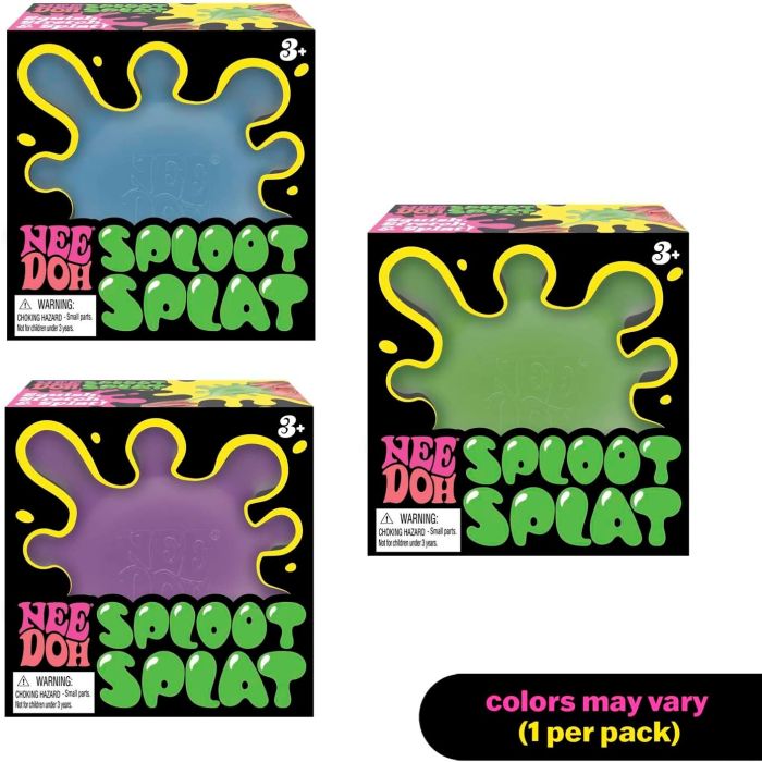 NeeDoh SplootSplat Squishy (Styles May Vary)