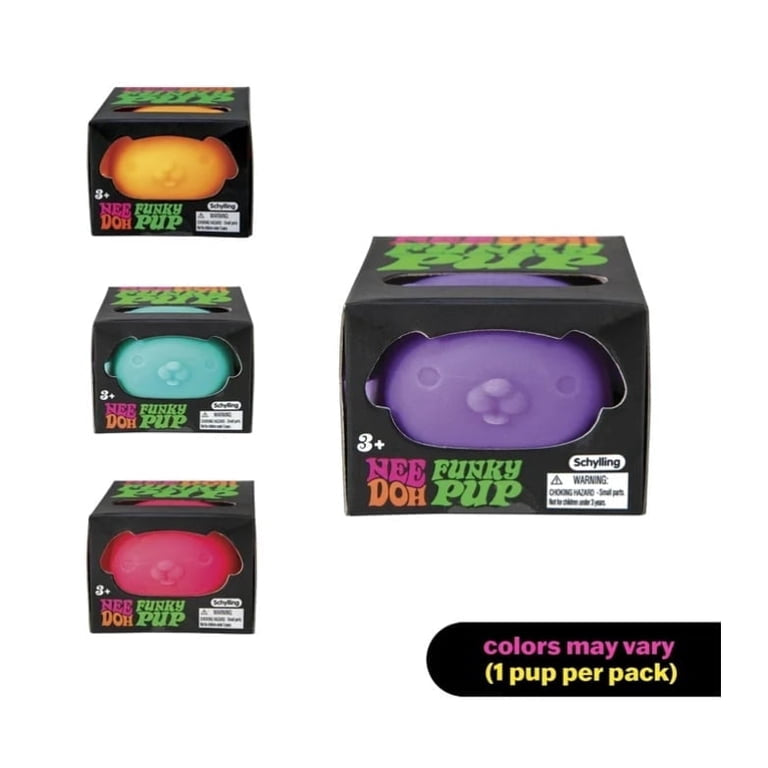 NeeDoh Funky Pup Squishy (Styles May Vary)