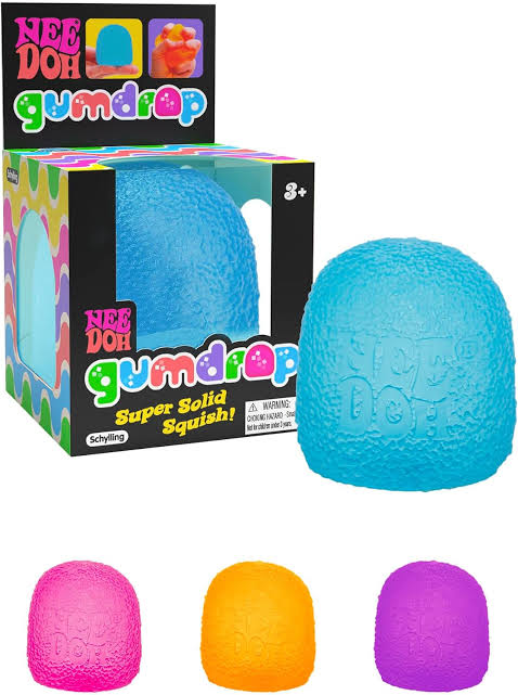 NeeDoh Gumdrop Squishy (Styles May Vary)