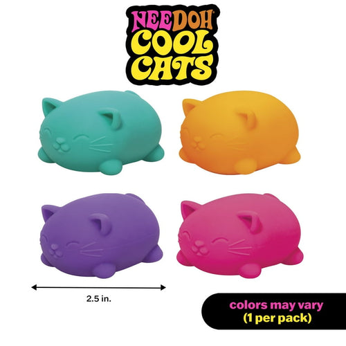 Cool Cats NeeDoh Squishy (Styles May Vary)