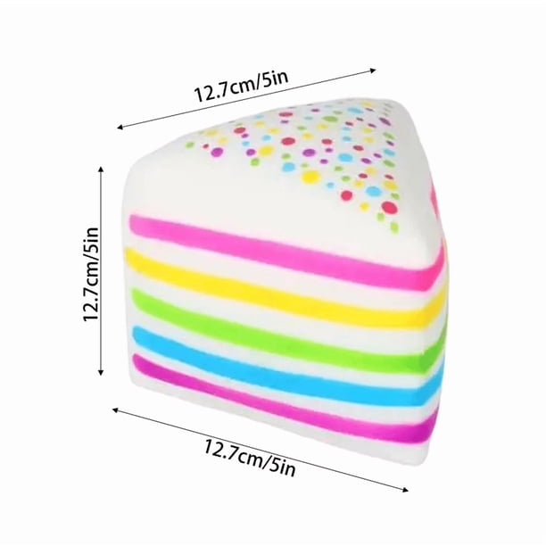 SmushMart Rainbow Layer Cake Squishy