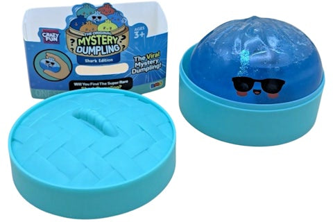 Crazy Fun Mystery Dumpling Squishy, Shark Edition (Styles May Vary)