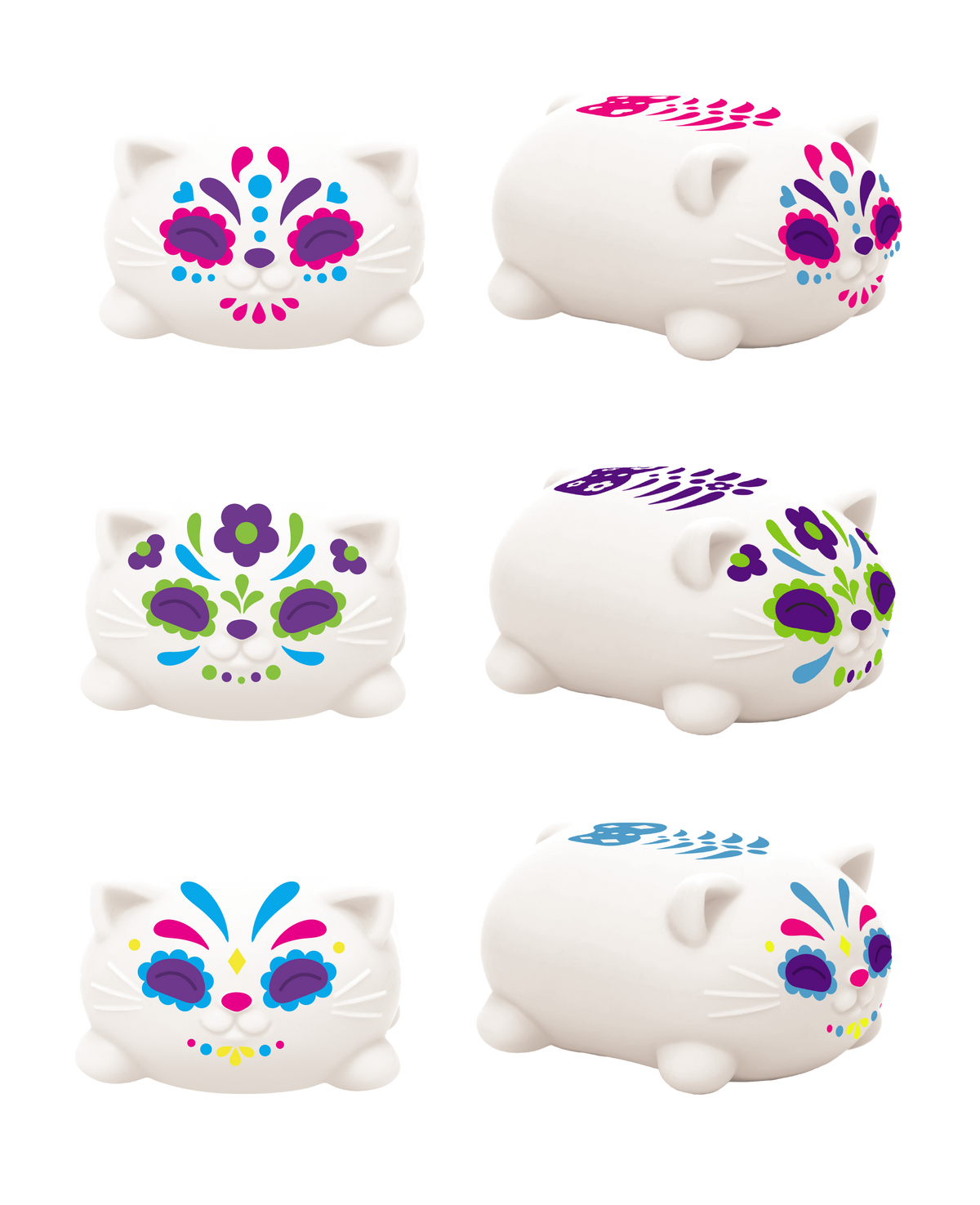 NEEDOH SUGAR SKULL CATS (Styles May Vary)
