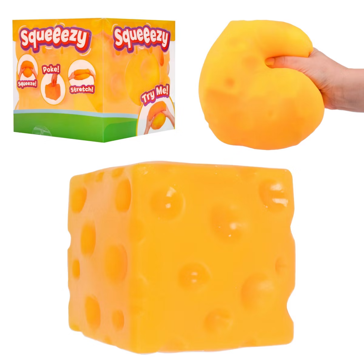 Sunny Days Squeezy Cheese Squishy