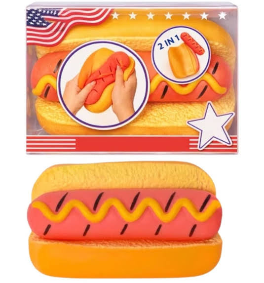 Sunny Days Squeezy Hot Dog Squishy