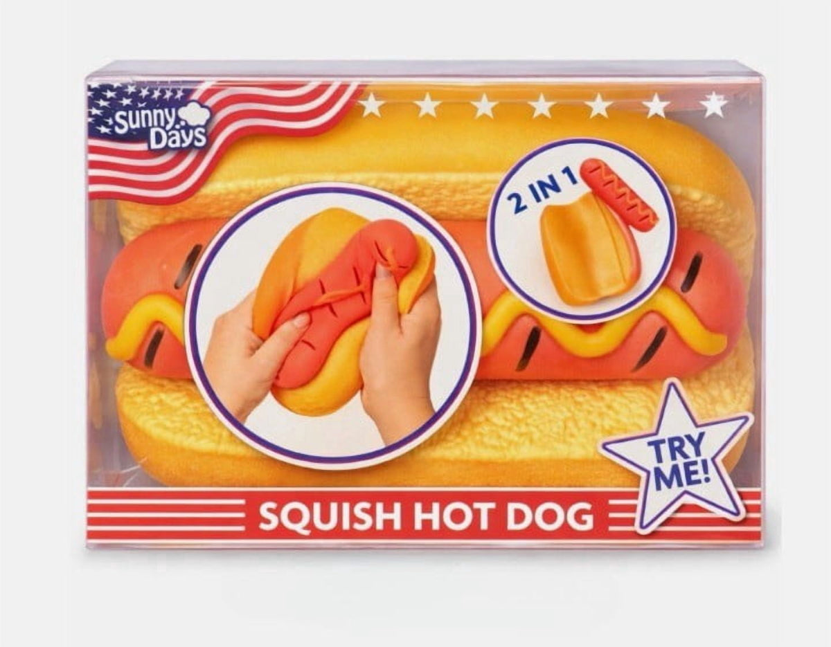 Sunny Days Squeezy Hot Dog Squishy