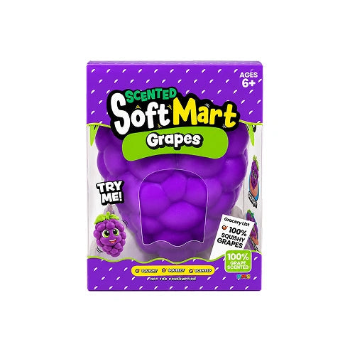 SoftMart Grape Squishy, Scented