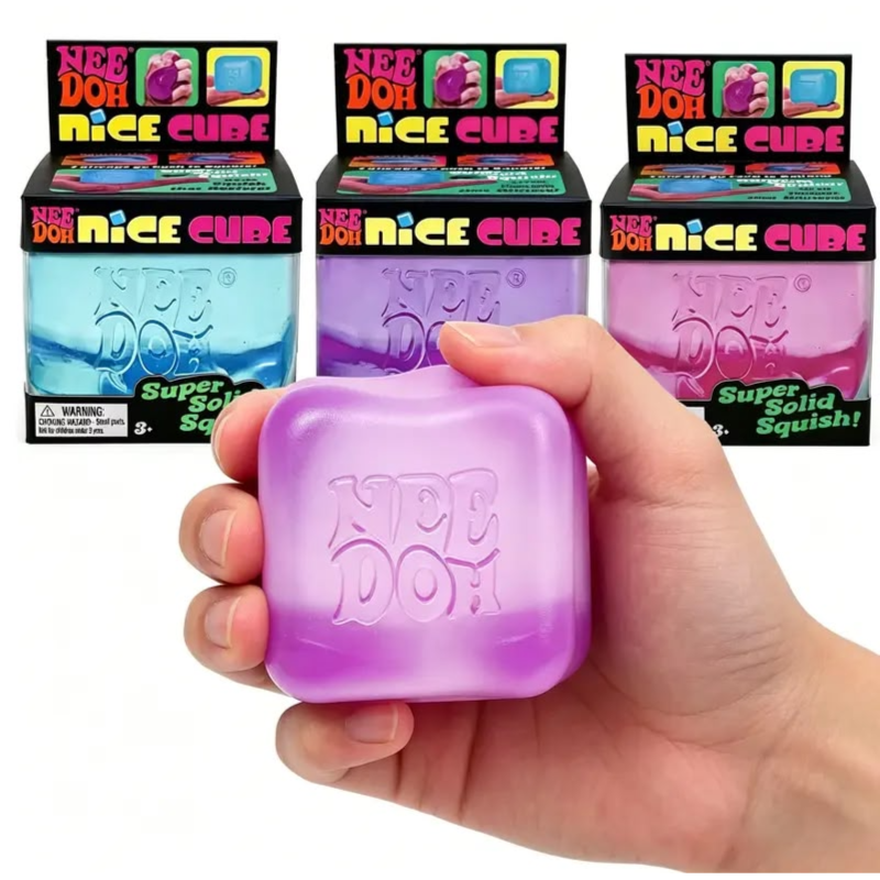 NeeDoh Nice Cube Squishy (Styles May Vary)
