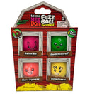 Teenie NeeDoh Farmyard Fuzz Balls, 4 Pack