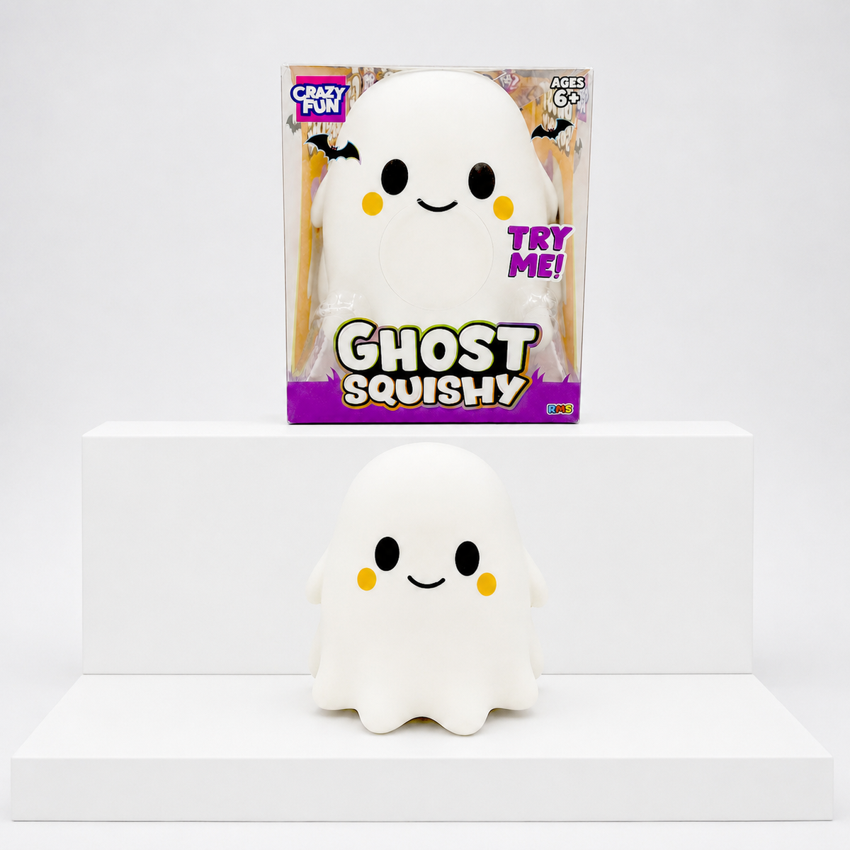 Crazy Fun Ghost Squishy (Styles May Vary)