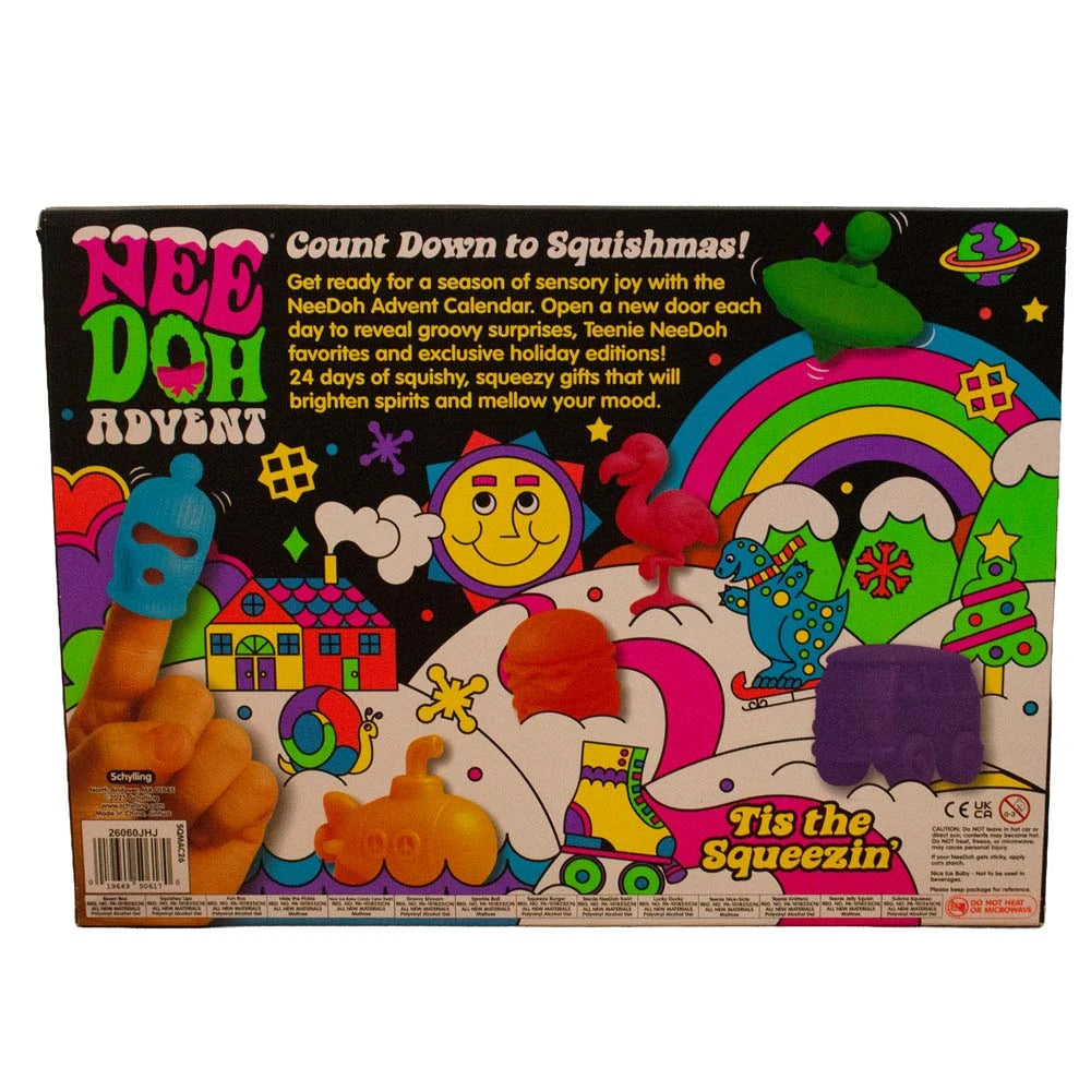 NeeDoh 2026 Squishmas Advent Calendar (Styles May Vary)