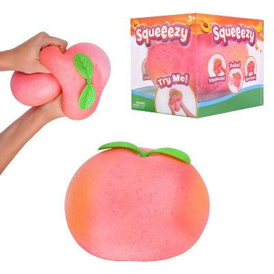 Sunny Days Squeezy Peach Squishy