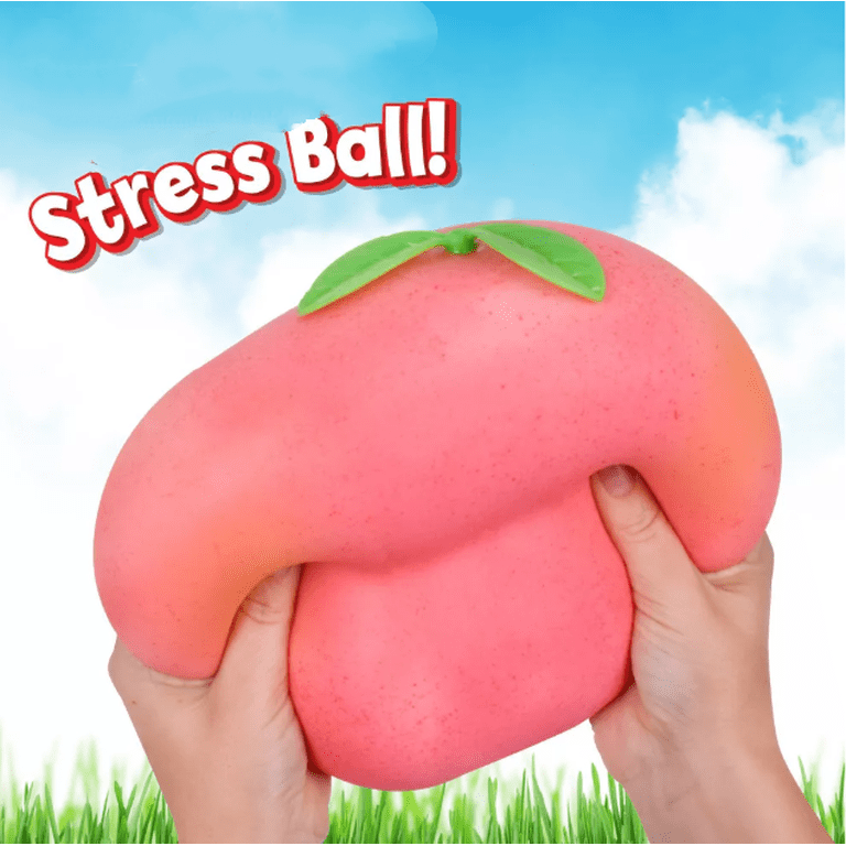 Sunny Days Squeezy Peach Squishy