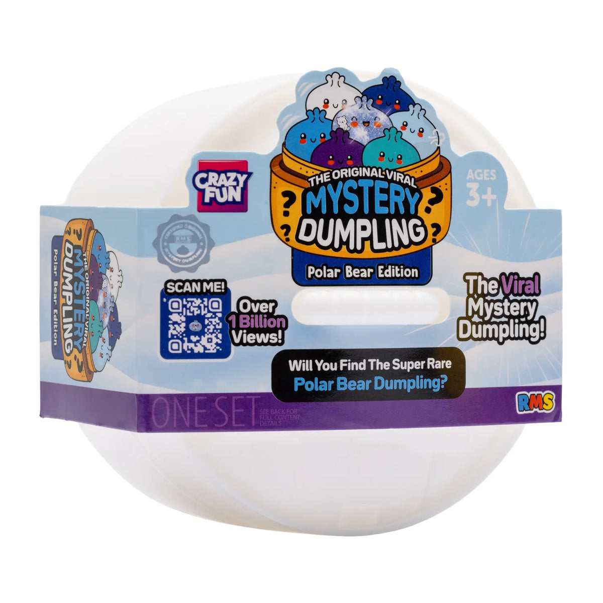Crazy Fun Mystery Dumpling Polar Bear Edition Set (Styles May Vary)