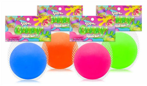 Neon Super Gummy Squishy Ball