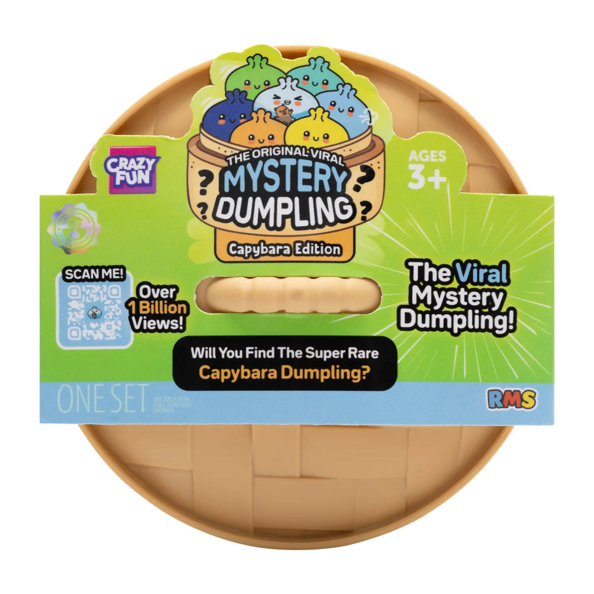 Crazy Fun Mystery Dumpling Capybara Edition Set (Styles May Vary)