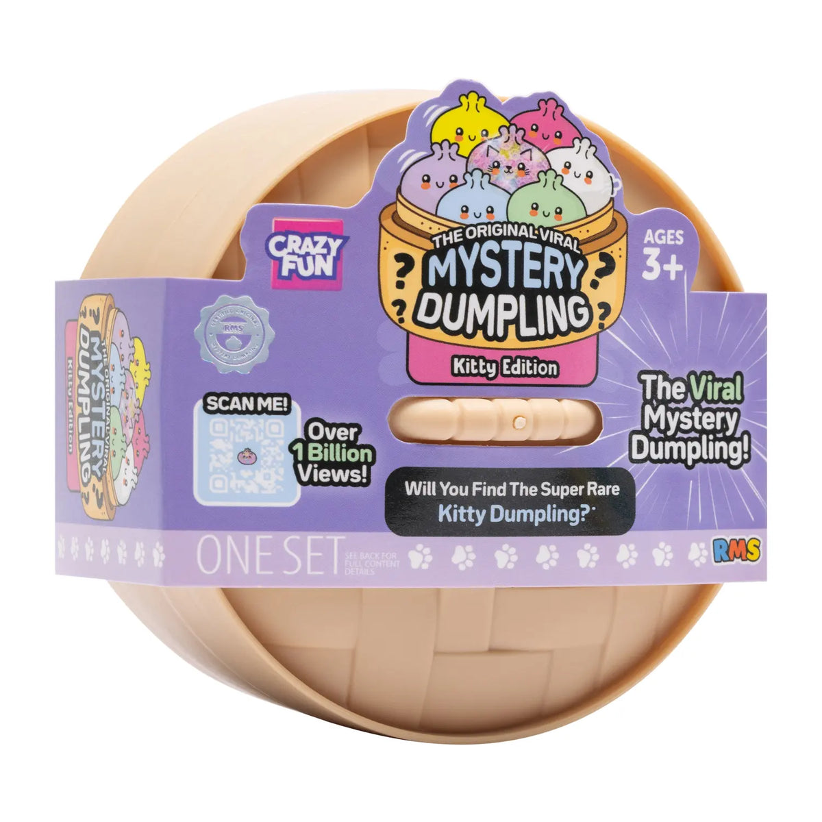 Crazy Fun Mystery Dumpling Kitty Edition Set (Styles May Vary)