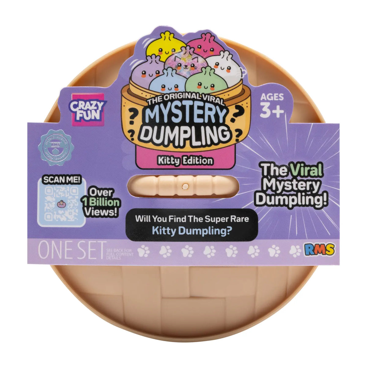 Crazy Fun Mystery Dumpling Kitty Edition Set (Styles May Vary)