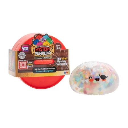 Crazy Fun Mystery Dumpling Squishy Treasure Edition (Styles May Vary)