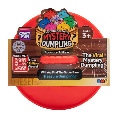 Crazy Fun Mystery Dumpling Squishy Treasure Edition (Styles May Vary)