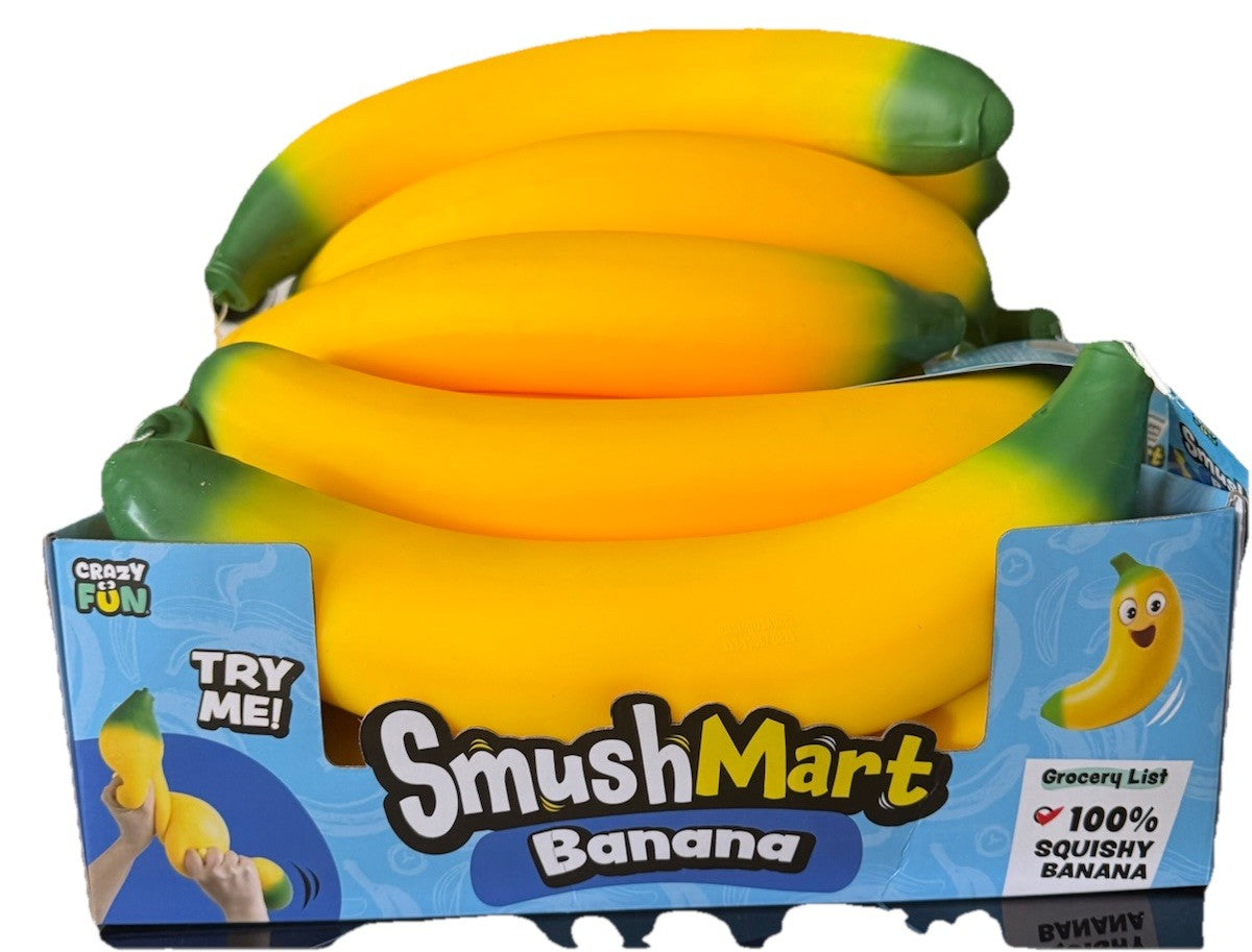 SmushMart Giant Banana Squishy, 15 Inch