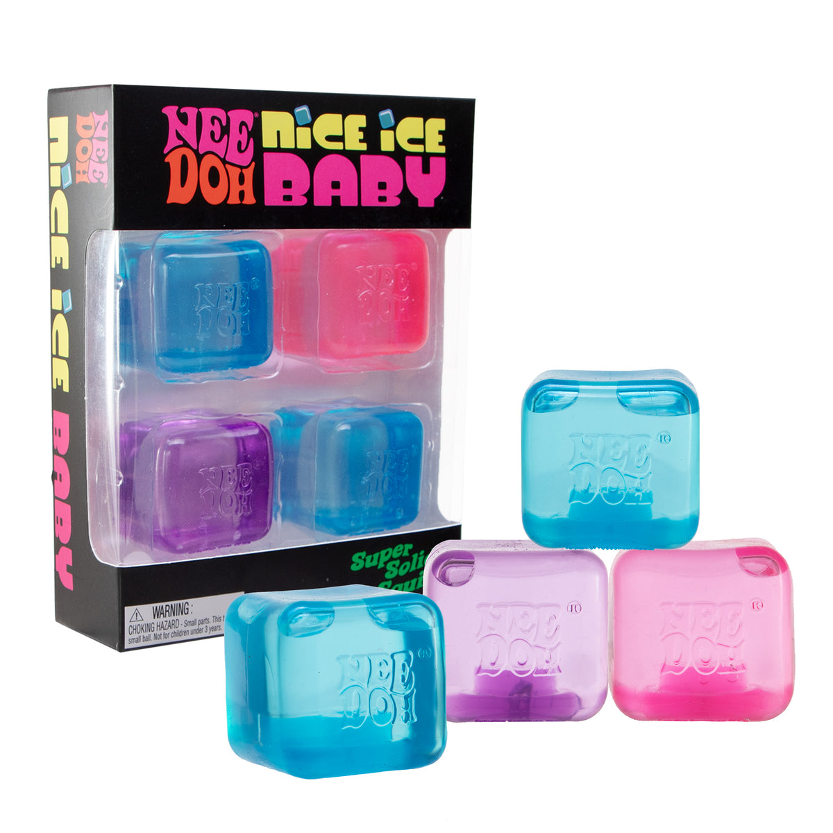 Teenie NeeDoh Nice Ice Baby Multipack, 4 Pack