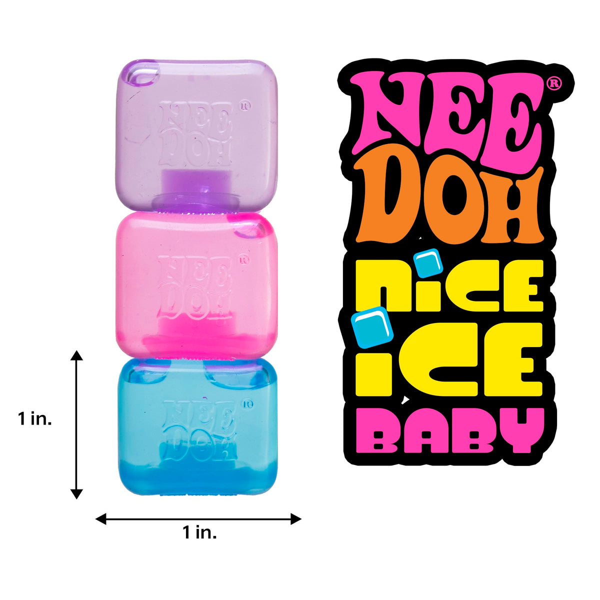 Teenie NeeDoh Nice Ice Baby Multipack, 4 Pack