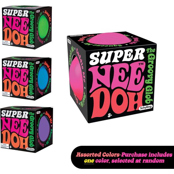 Super NeeDoh Groovy Glob (Styles May Vary)