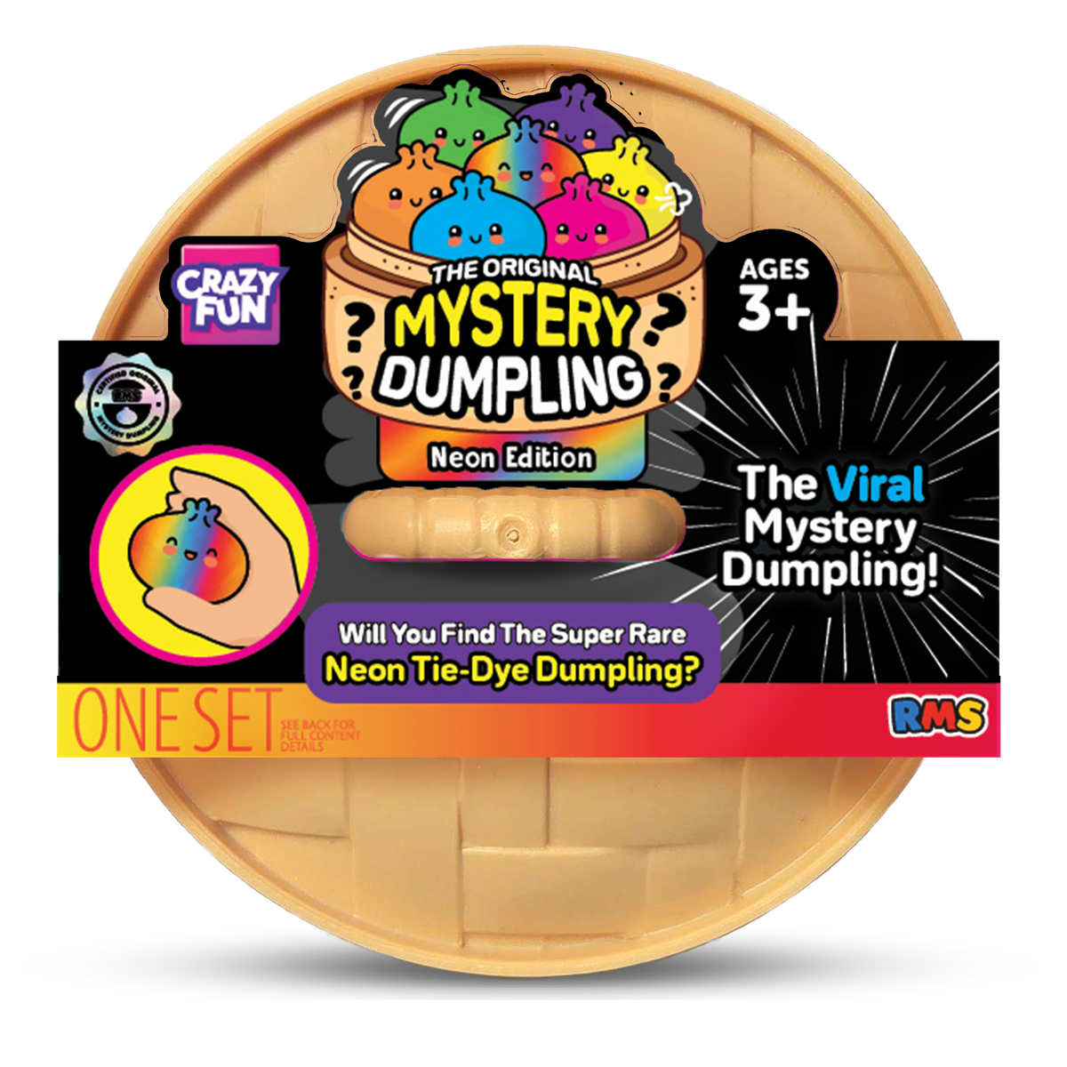 RMS Crazy Fun Neon Tie-Dye Mystery Dumpling Edition