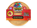 Crazy Fun Mystery Dumpling squishy, Angry Glitter Edition, in its basket package