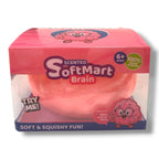 SoftMart Brain Squishy, Scented, in its packaging