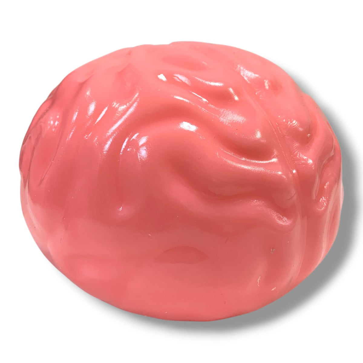 SoftMart Brain Squishy, a scented pink squishy brain